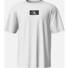 Ekologiskt material - Herr T-shirts Calvin Klein Organic Cotton Lounge T-shirt CK96 WHITE