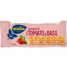 Kex, Knäckebröd & Skorpor Wasa Sandwich Cheese Tomato & Basil 40g 24pack