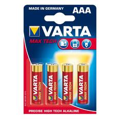 Varta AAA (LR03) - Batterier Batterier & Laddbart Varta AAA Max Tech 4-pack