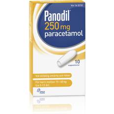 Panodil 250mg 10 Stolpiller