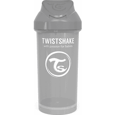 Twistshake Svarta Vattenflaskor Twistshake Sugrörsflaska 360ml