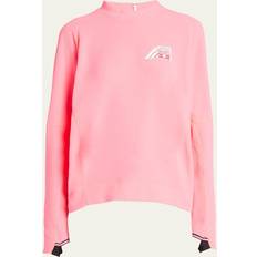 Moncler L - Polyester Överdelar Moncler Grenoble Pink Mountain Sweatshirt