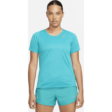 Nike Blåa - Dam - Kort ärmar - Polyester T-shirts Nike Dri-FIT Race T-Shirt Women blå
