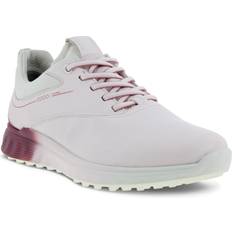 Ecco Dam Sportskor ecco STHREE Women's Golf Shoe, White/Purple, Spikeless