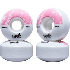 Rosa Hjul Verb Dip 99A Skateboard Wheels 4-Pack 52mm Marbel Pink