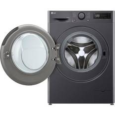 Frontmatad - Svarta Tvättmaskiner LG F4y5rrpyj Kombinerad Tvätt/tork