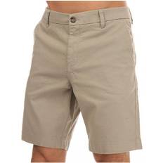 Ben Sherman – Ljusbruna, smala chino-shorts med stretch-Brown