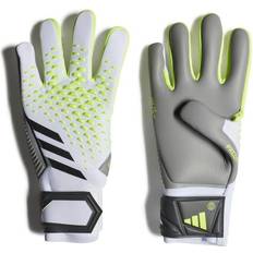 Adidas Målvaktshandskar adidas Predator Glove Competition, målvaktshandskar unisex White/lucid Lemon/bl