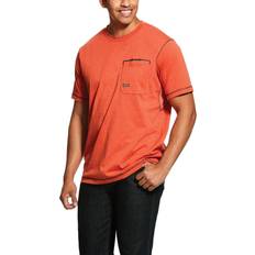 Ariat Ridsport T-shirts & Linnen Ariat Mens Rebar Workman Crew T-Shirt