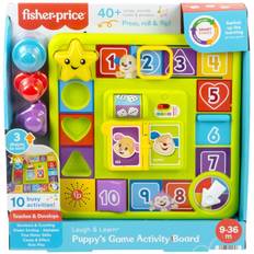 Fisher Price Plastleksaker Aktivitetsleksaker Fisher Price Roll & Spin Game Board