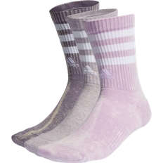 Adidas Lila Strumpor adidas Sportswear 3-Stripes Stonewash Crew Socks 3-pack - Shadow Violet/Bliss Lilac/White