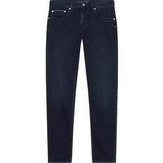 Tommy Hilfiger Stretch Byxor & Shorts Tommy Hilfiger Denton Fitted Straight Jeans - Meek Blue Black