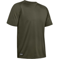 Gröna - Herr - Polyester T-shirts Under Armour Men's UA Tactical Tech Short Sleeve T-shirt - Marine Od Green/Clear
