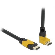 DeLock HDMI-kablar - Rund - Standard HDMI-Standard HDMI DeLock HDMI - HDMI Angled M-M 2m