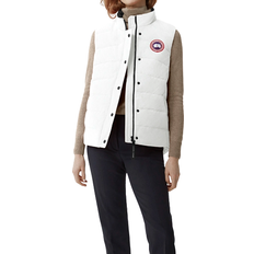 Canada Goose Knappar - Polyester Kläder Canada Goose Freestyle Vest Women - North Star White