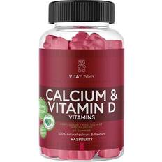VitaYummy Calcium & Vitamin D Raspberry Gummies 60 st