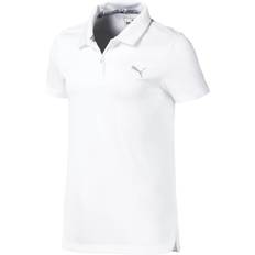 Pikétröjor Barnkläder Puma Golf Essential Pige Poloshirt Bright White