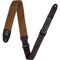 Levy's Leathers Right Height Guitar Strap with RipChord Quick Adjustment Technology; 2" Wide Cotton Green MRHC-GRN