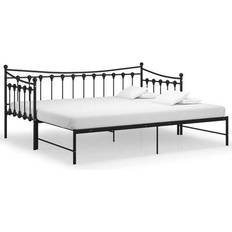 vidaXL Pull-out Bed Frame Soffa 206cm 2-sits