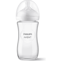Philips Silikon Nappflaskor Philips Natural Response Glass Baby Bottle 240ml