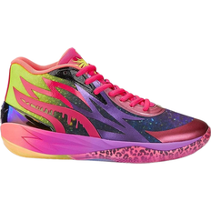 3.5 - Lila Basketskor Puma X Lamelo Ball MB.02 Be You M - Purple Glimmer/Safety Yellow/Pink Glo/Sunset Glow/Black
