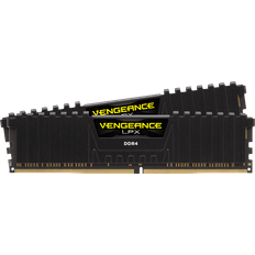 2666 MHz - 32 GB - DDR4 RAM minnen Corsair Vengeance LPX Black DDR4 2666MHz 2x16GB (CMK32GX4M2A2666C16)