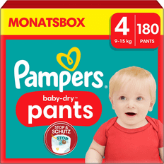Blöjor Pampers Baby Dry Pants 4 19-15kg 180st