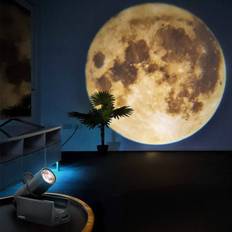 MikaMax Earth Moon Projector Nattlampa