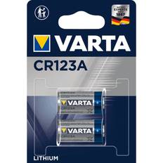 Varta Batterier - Engångsbatterier Batterier & Laddbart Varta CR123A 2-pack