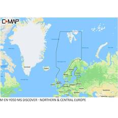 C-Map Båttillbehör C-Map Elektroniskt sjökort Discover Norr- & centraleuropa