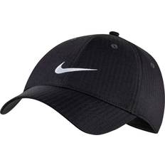 Nike Herr Huvudbonader Nike Dri-FIT Club Structured Swoosh Cap - Black/White