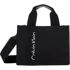 Calvin Klein Havana Logo Shopper - Black