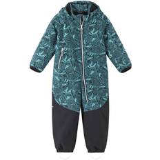 Vinteroveraller Barnkläder Reima Mjosa Toddler's Softshell Overall - Turquoise (5100006A-7721)