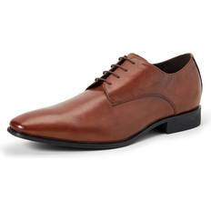 Geox Herr Derby Geox Men's Oxfords Shoes, Dk Cognac
