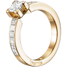 Efva Attling Förlovningsringar Efva Attling Rock Star Ring - Gold/Diamonds