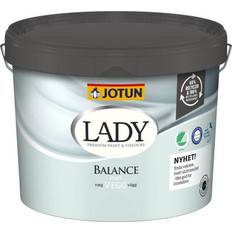 Jotun Inomhusfärger Målarfärg Jotun Lady Balance Väggfärg White Base 9L