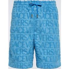 Versace Shorts Versace Allover shorts 1va90_summer_sky_blue