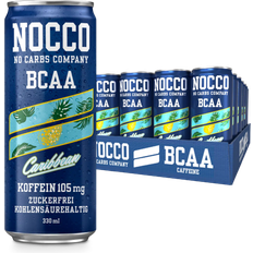 Nocco Funktionsdryck Sport- & Energidrycker Nocco BCAA Caribbean 330ml 24 st