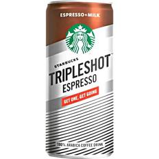 Starbucks Kaffe Starbucks Tripleshot Espresso + Milk Coffee Drink 30cl 1pack