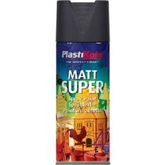 Plasti-Kote Sprayfärger Plasti-Kote Matt Super Spray Black 400ml