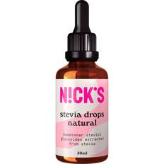 Bakning Nick's Stevia Drops Natural 5cl 1pack