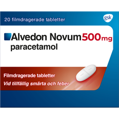 Alvedon Alvedon Novum 500mg 20 st Tablett