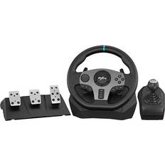 Nintendo Switch Rattar & Racingkontroller PXN V9 Set with steering wheel, pedals and gearshift lever
