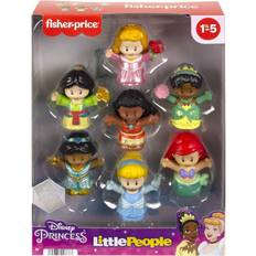 Fisher Price Plastleksaker Figuriner Fisher Price Little People Disney Princess 7 Figure Pack