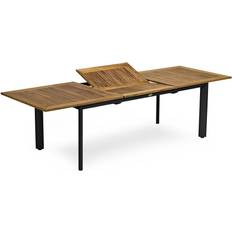 Illäggsskiva Trädgårdsbord Utemöbler Hillerstorp Nydala 200-280x96cm