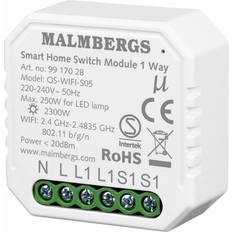 Inbyggnadsmottagare Malmbergs WI-FI Smart Modul On/Off