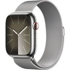 Apple watch series 9 stainless steel Apple Watch Series 9 Cellular 45mm Stainless Steel Case with Milanese Loop