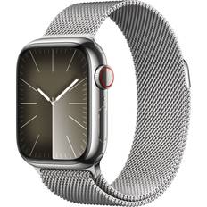 Apple watch series 9 cellular 41mm Apple Watch Series 9 Cellular 41mm Stainless Steel Case with Milanese Loop