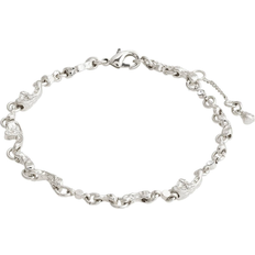 Armband Pilgrim Hallie Bracelet - Silver/Transparent