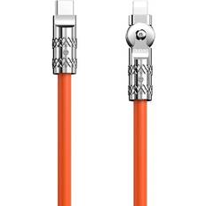 Dudao USB-kabel USB-C vinklingsbar Lightning 30W 1m